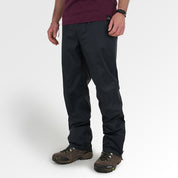 Mens Täckning Waterproof Over Trousers (Black)
