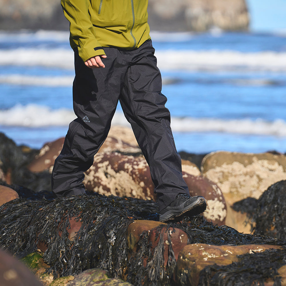 Mens Vaern Waterproof Trousers (Black)