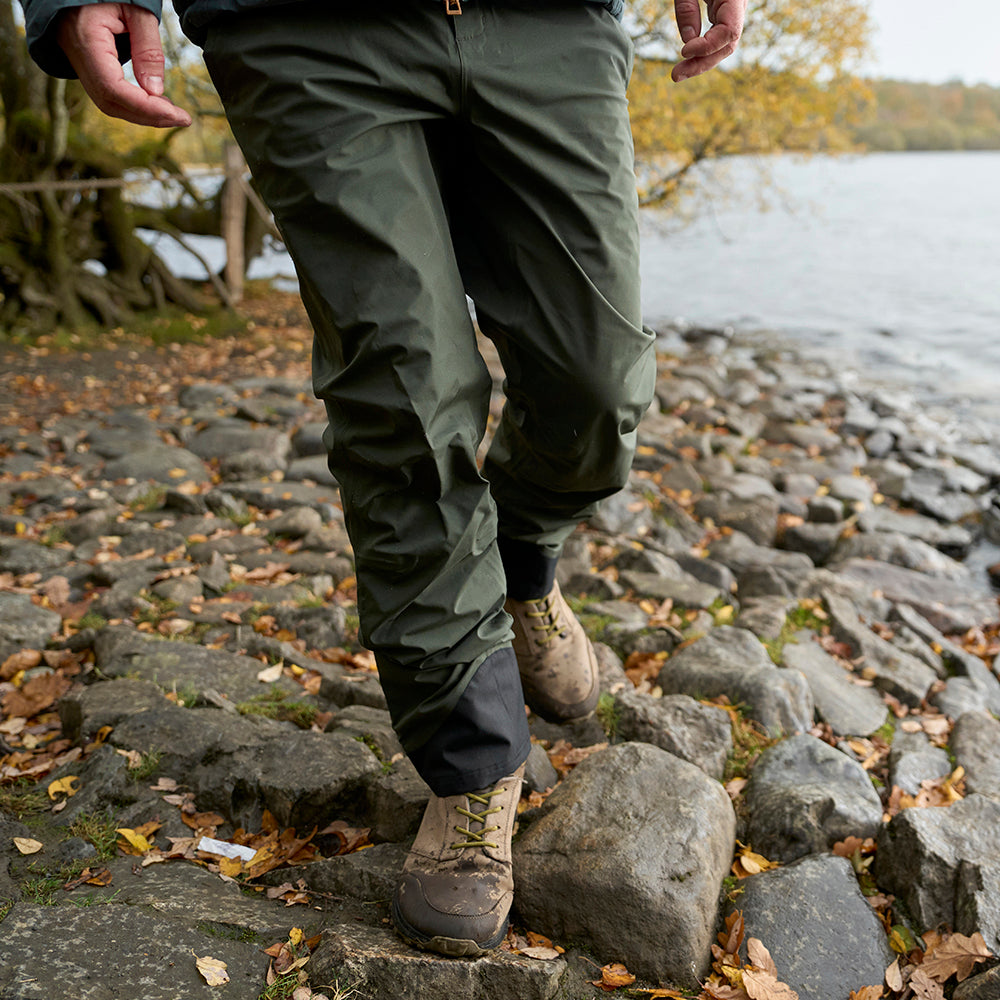 Mens Vernd 3L Waterproof Trousers (Forest)