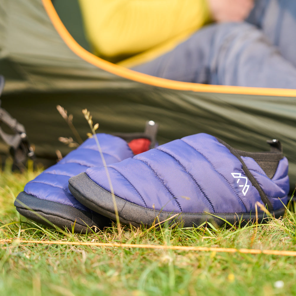 Tøffelhelt II Tent Slippers (Navy)