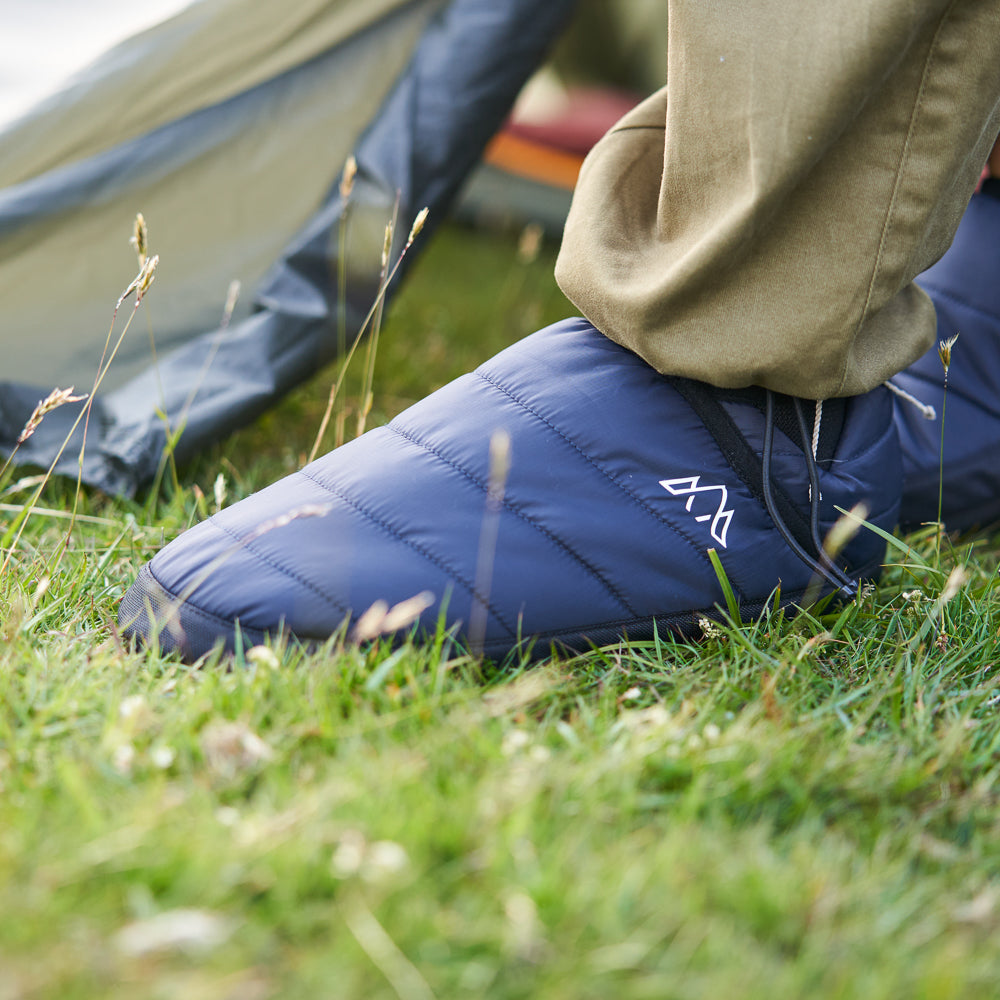 best tent slippers Tøffelhelt II Tent Slippers (Storm)