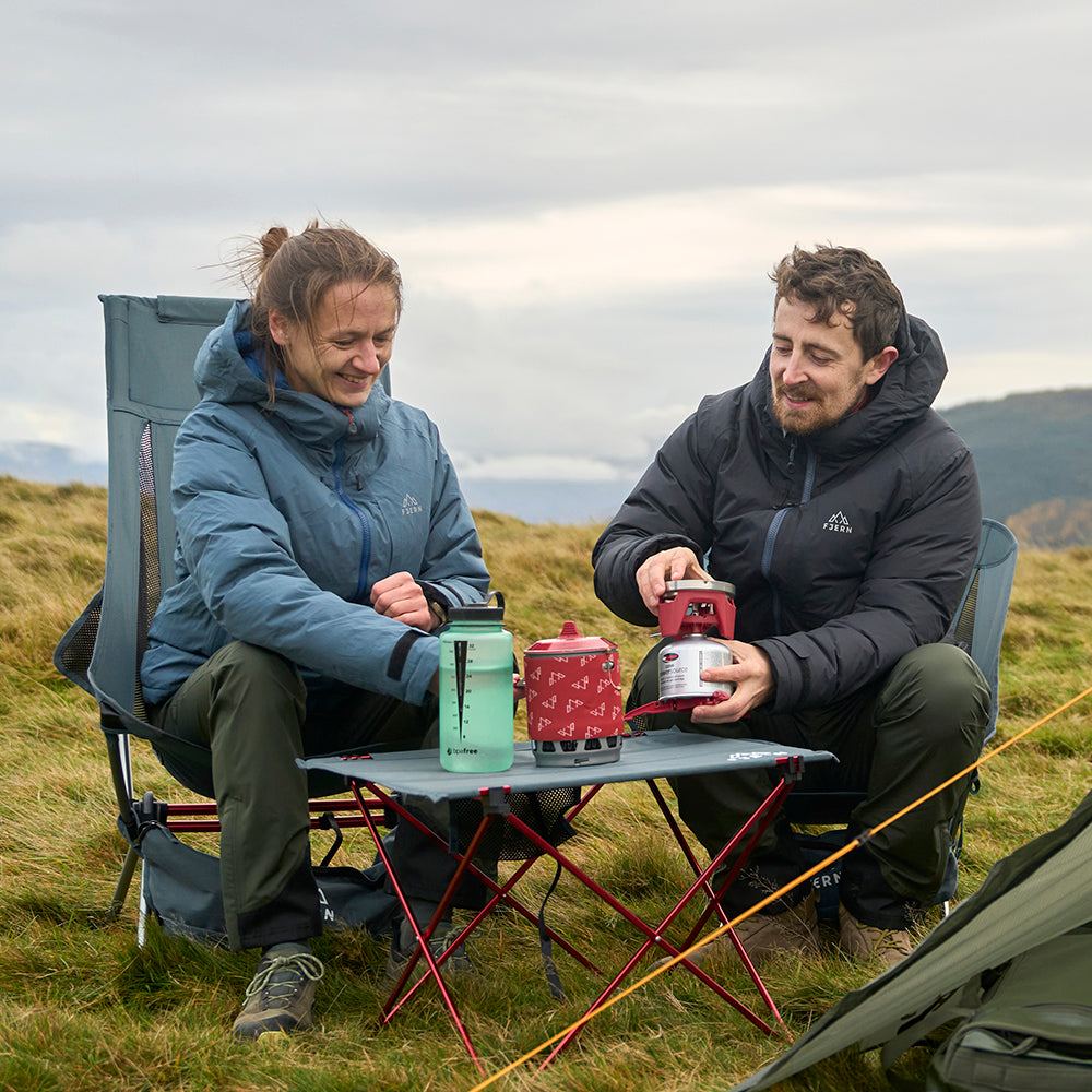 Fjern Utepils High Camping Chair (Orion Blue)