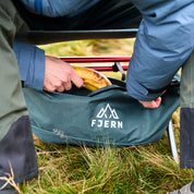 Fjern Utepils High Camping Chair (Orion Blue)