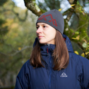 Vandra Beanie (Navy/Rust)