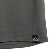 Womens 3 Peaks Merino Blend T-Shirt (Urban Chic/Lime)