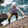 Fjern Womens Tpeaks Merino Blend T-shirt (Mist Grey Melange/Storm)
