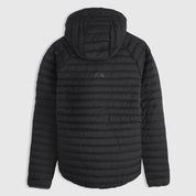 Womens Aktiv II Down Hooded Jacket (Black/Charcoal)