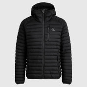 Womens Aktiv II Down Hooded Jacket (Black/Charcoal) ✧AI