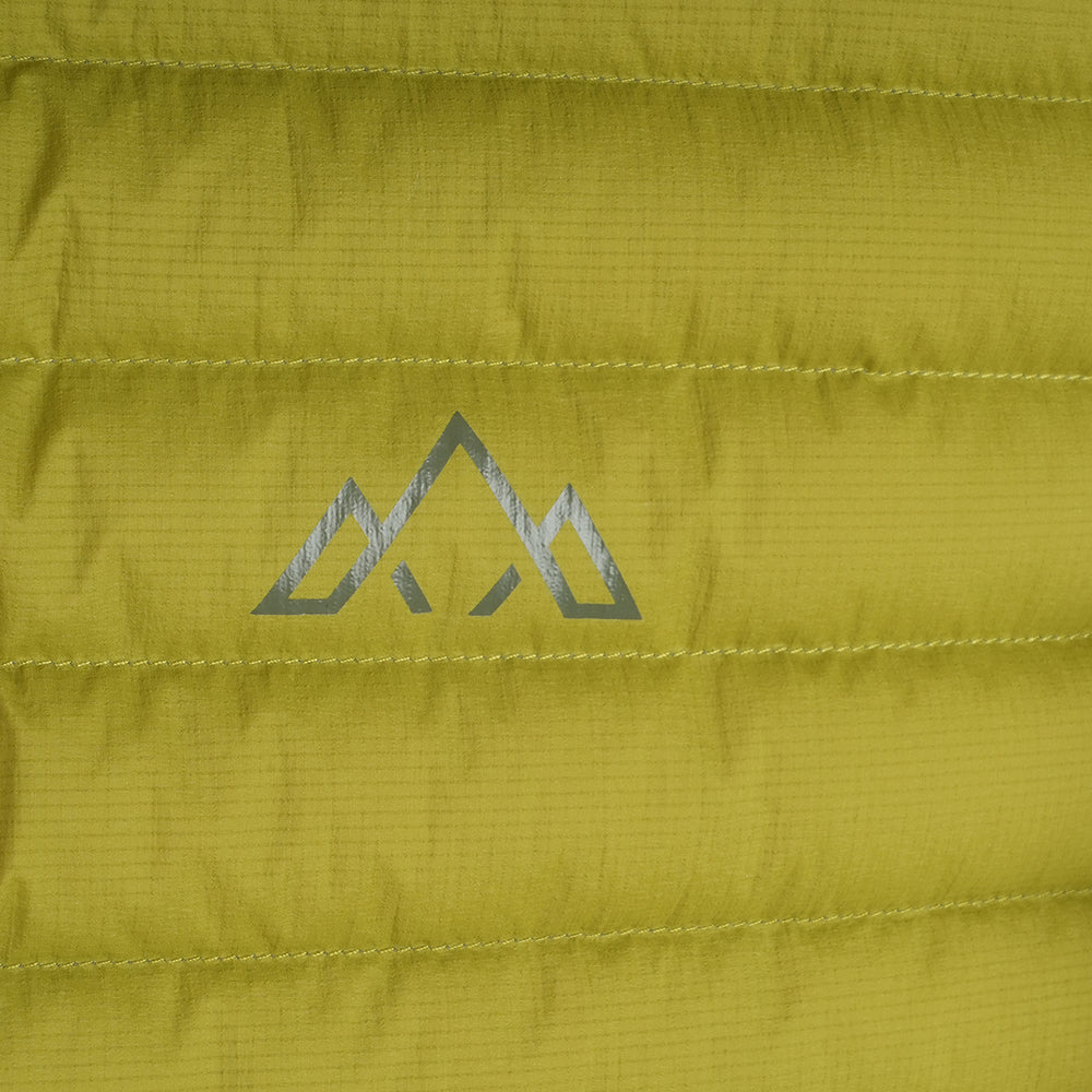 Womens Aktiv II Down Hooded Jacket (Cardamom Seed/Winter Moss)