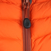 Womens Aktiv II Down Hooded Jacket (Koi/Baked Clay)