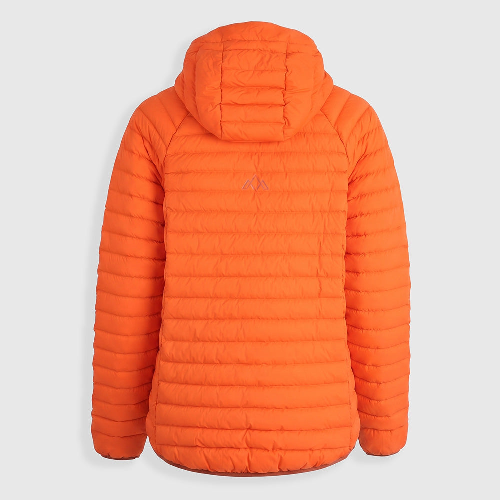 Womens Aktiv II Down Hooded Jacket (Koi/Baked Clay) ✦AI