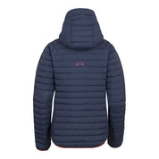 Fjern Womens Aktiv II Down Hooded Jacket (Navy/Rust)