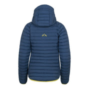 Fjern Womens Aktiv II Down Hooded Jacket (Poseidon/Citrus)