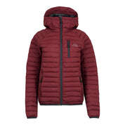 Fjern Womens Aktiv II Down Hooded Jacket (Rust/Charcoal)