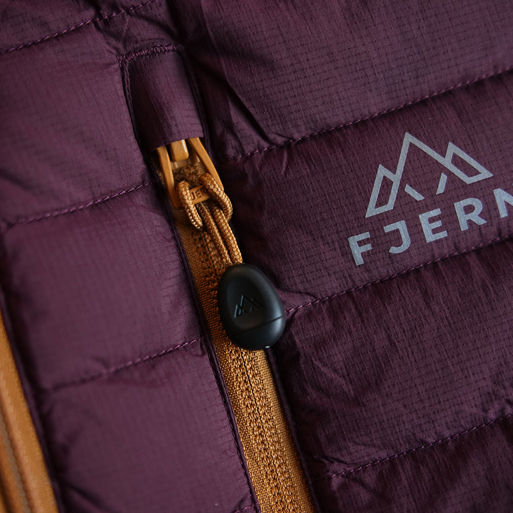 Fjern Womens Aktiv II Jacket (Aubergine/Mustard)