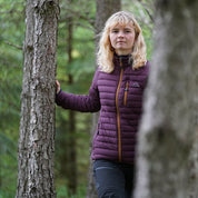 Fjern Womens Aktiv II Jacket (Aubergine/Mustard)