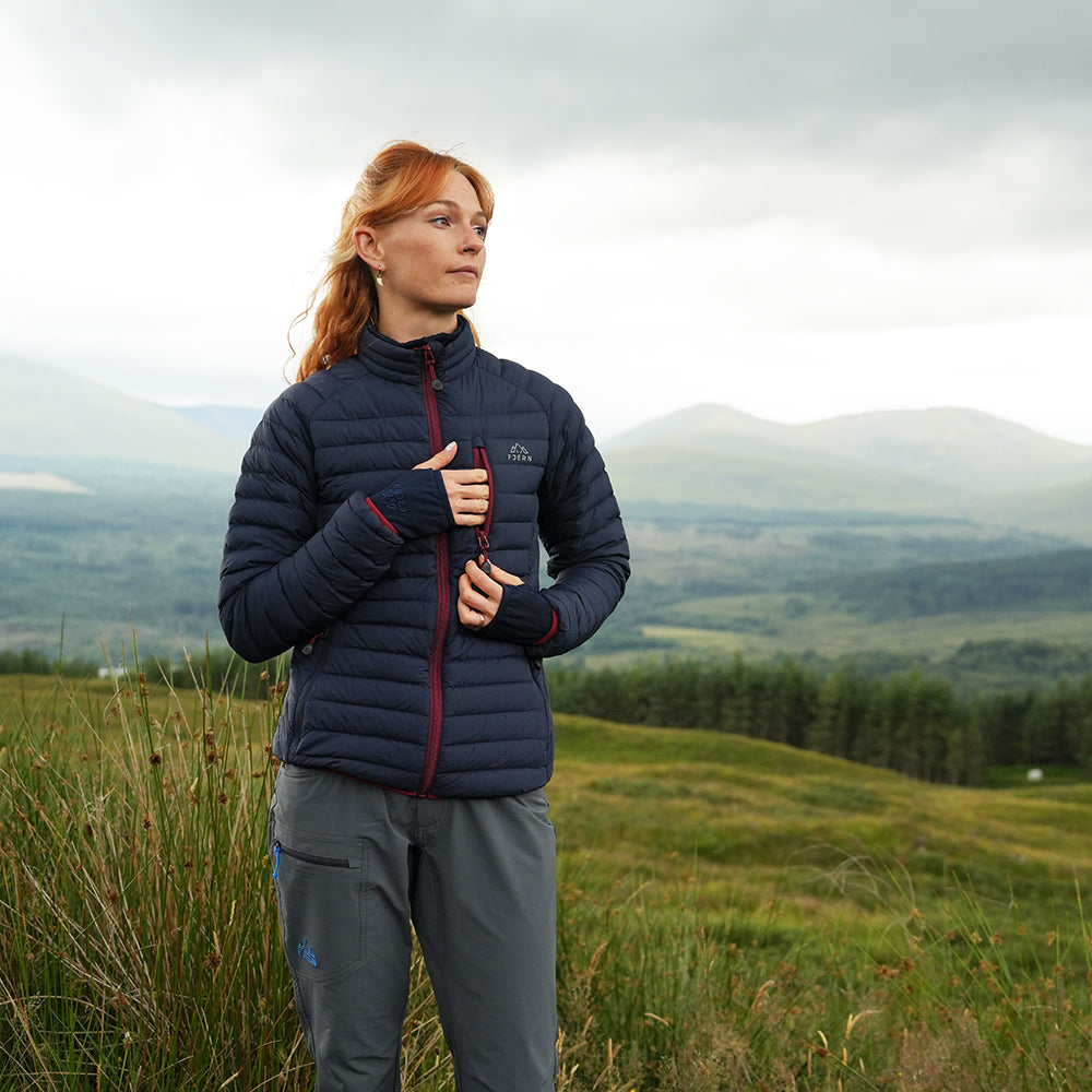 Fjern Womens Aktiv II Jacket (Navy/Rust)