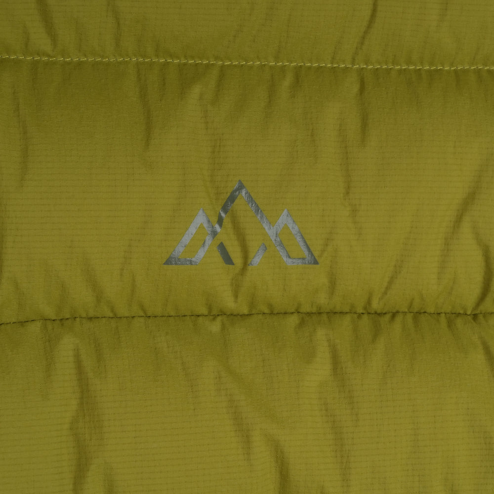 Womens Arktis III Down Hooded Jacket (Cardamom Seed/Winter Moss)