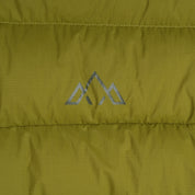 Womens Arktis III Down Hooded Jacket (Cardamom Seed/Winter Moss)