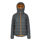 Fjern Womens Arktis III Down Hooded Jacket (Urban Chic/Mustard)