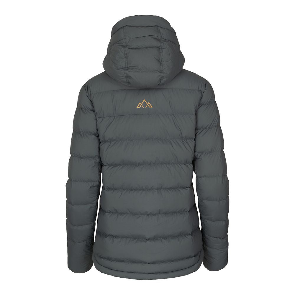 Fjern Womens Arktis III Down Hooded Jacket (Urban Chic/Mustard)