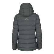 Fjern Womens Arktis III Down Hooded Jacket (Urban Chic/Mustard)