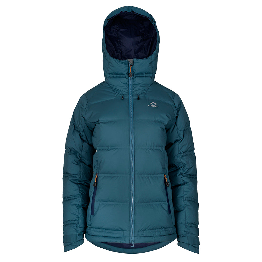 Fjern Womens Aska Waterproof Down Jacket (Petrol/Navy)