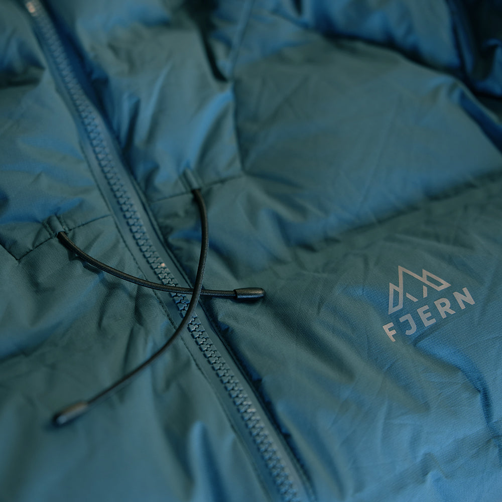 Fjern Womens Aska Waterproof Down Jacket (Petrol/Navy)