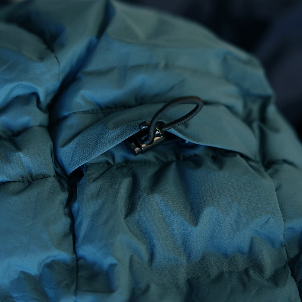 Fjern Womens Aska Waterproof Down Jacket (Petrol/Navy)