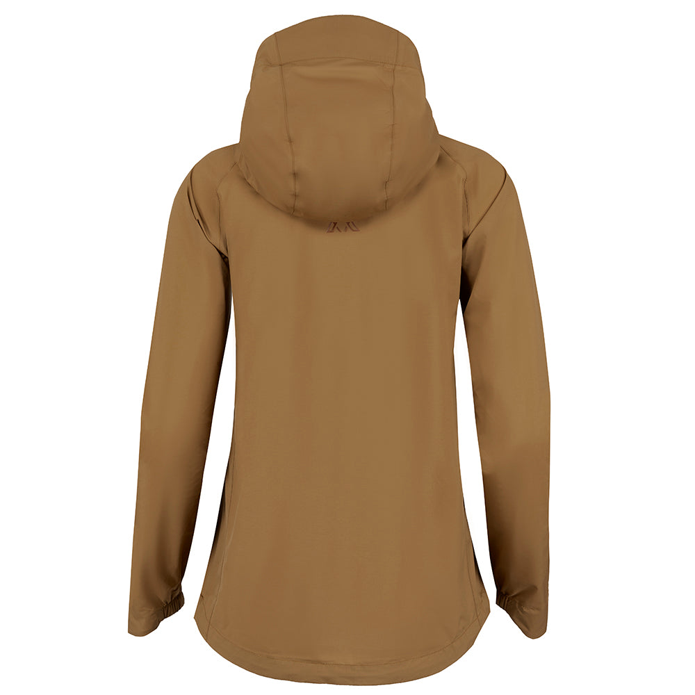 Womens Aventyr 2.5L Waterproof Packable Jacket (Mustard/Spice)