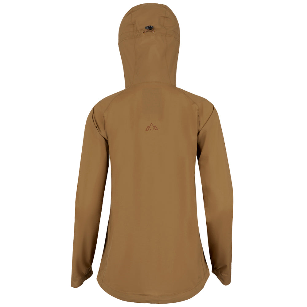 Womens Aventyr 2.5L Waterproof Packable Jacket (Mustard/Spice)