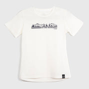 Womens Beyond Boundaries Merino Blend T-Shirt (Chalk/Navy)