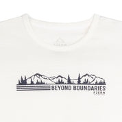 Womens Beyond Boundaries Merino Blend T-Shirt (Chalk/Navy)