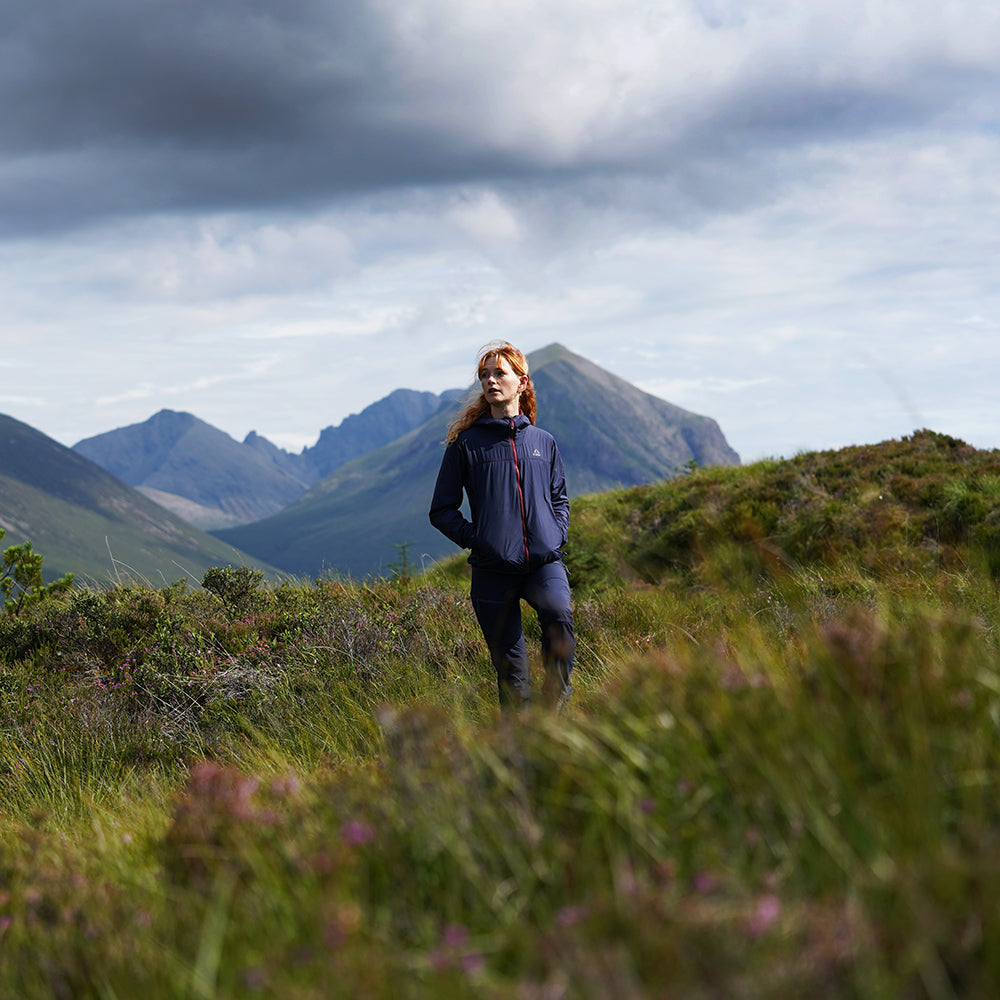 Fjern Womens Breen II Active Jacket (Navy/Rust)