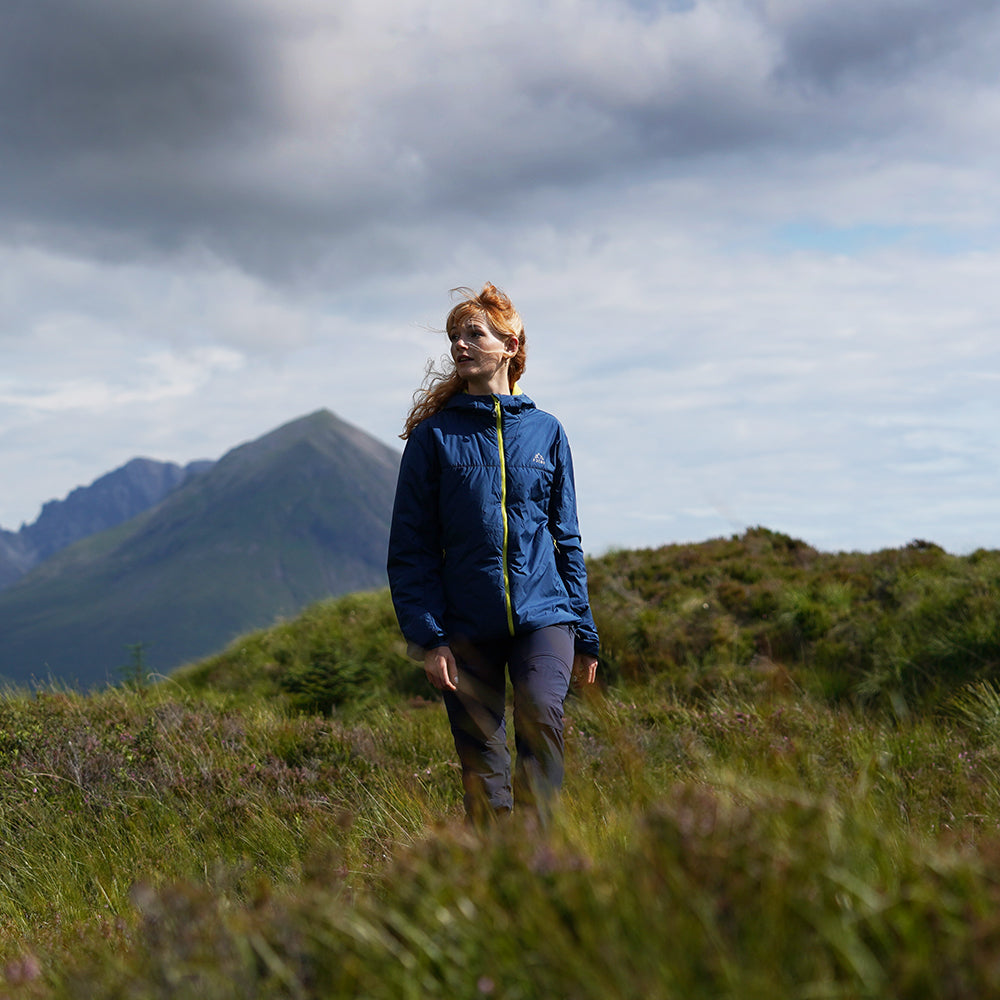 Fjern Womens Breen II Active Jacket (Poseidon/Citrus)