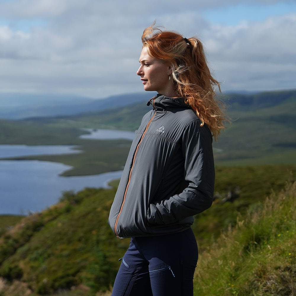 Fjern Womens Breen II Active Jacket (Urban Chic/Mustard)