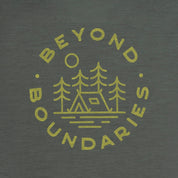 Womens Camping Merino Blend T-Shirt (Urban Chic/Lime)