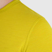 Womens Catch The Wild Merino Blend T-Shirt (Lime/Petrol)