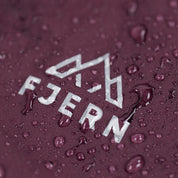 Fjern Womens Eldfjall Waterproof Down Jacket (Aubergine/Navy)