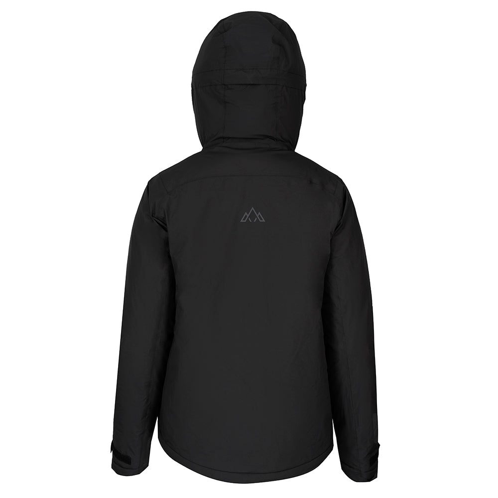 Fjern Womens Eldfjall Waterproof Down Jacket (Black/Storm)