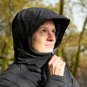 Fjern Womens Eldfjall Waterproof Down Jacket (Black/Storm)