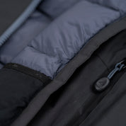 Fjern Womens Eldfjall Waterproof Down Jacket (Black/Storm)