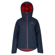 Fjern Womens Eldfjall Waterproof Down Jacket (Navy/Rust)