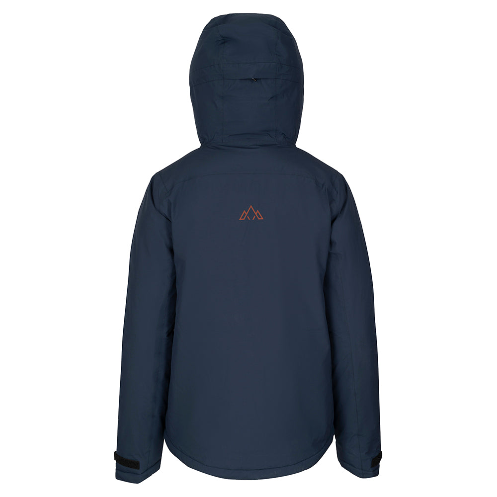 Fjern Womens Eldfjall Waterproof Down Jacket (Navy/Rust)