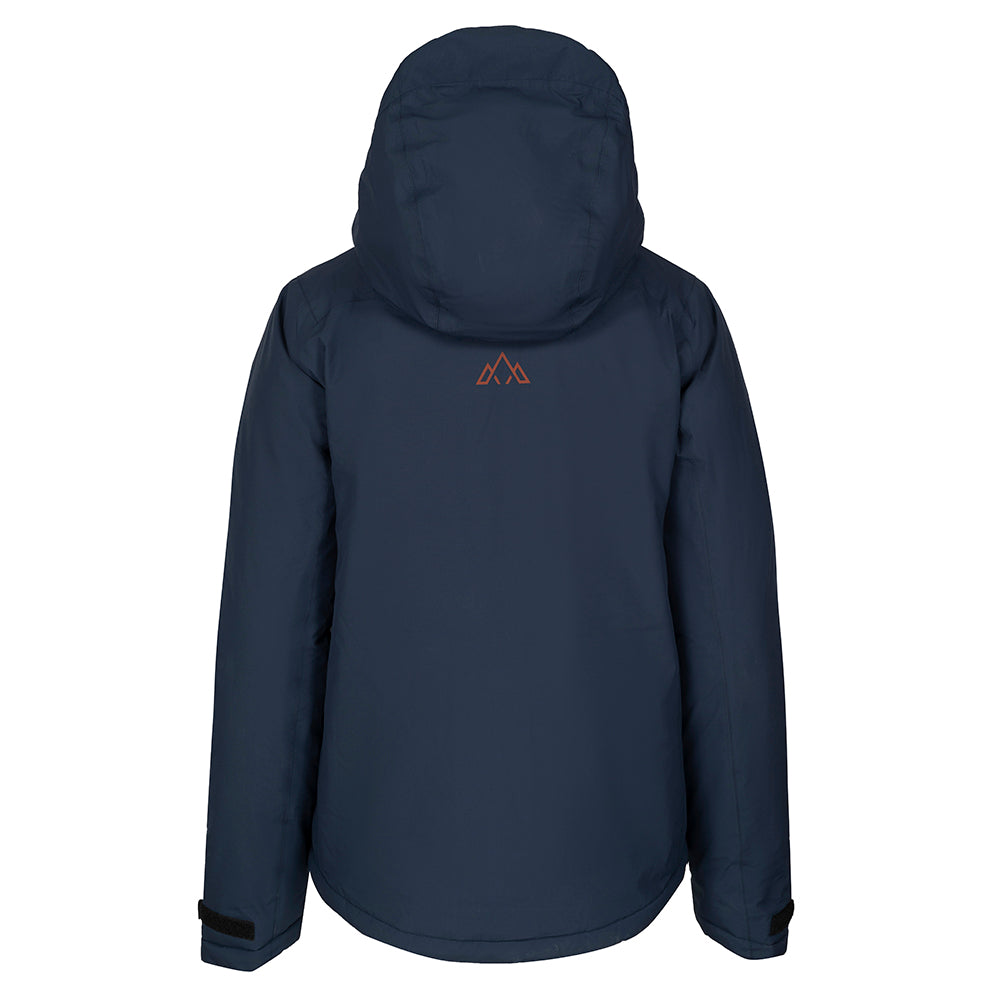 Fjern Womens Eldfjall Waterproof Down Jacket (Navy/Rust)