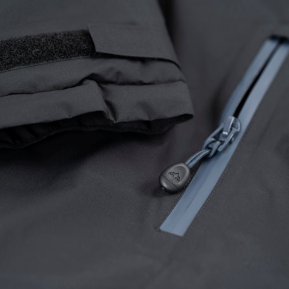 Fjern Womens Eldfjall Waterproof Down Parka (Black/Storm)