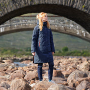 Fjern Womens Eldfjall Waterproof Down Parka (Navy/Rust)