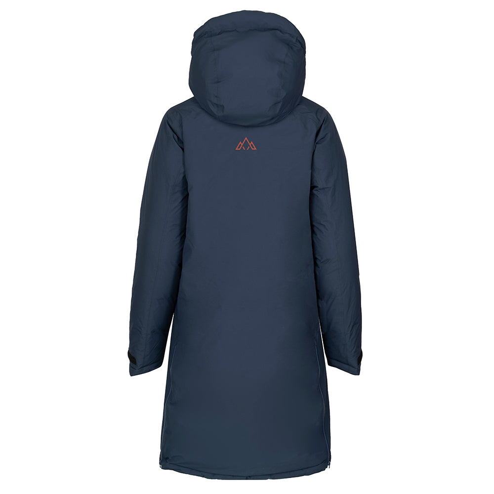 Fjern Womens Eldfjall Waterproof Down Parka (Navy/Rust)
