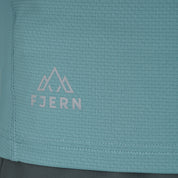 Womens Fjall LS Crew T-Shirt (Mineral Blue)