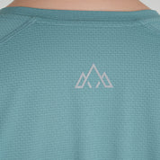 Womens Fjall LS Crew T-Shirt (Mineral Blue)